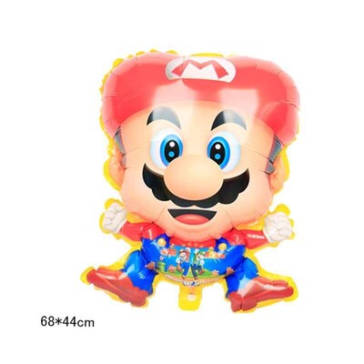 Balloon Set Mario Luigi Game Theme Birthday Party Decoration