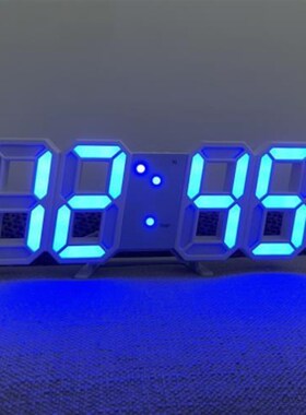3D LED Digital Alarm Clock Electronic Luminous Night Table