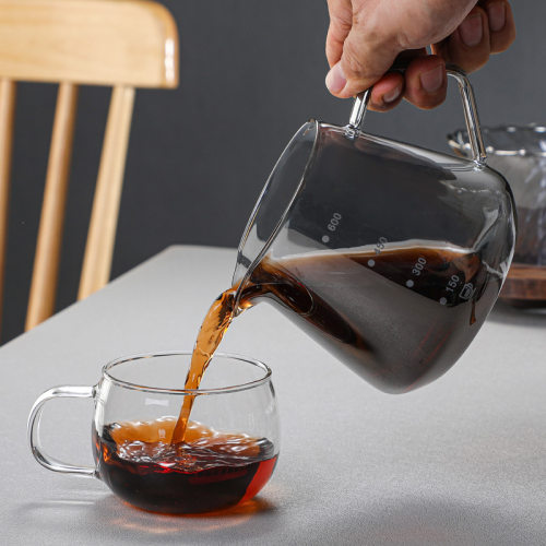 Hand brewed coffee pot set drip pot filter cup