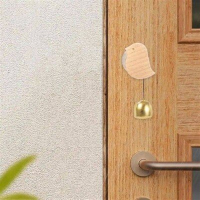 Bird Cat Dog Whale Door Reminder Bell Wood Doorbell For