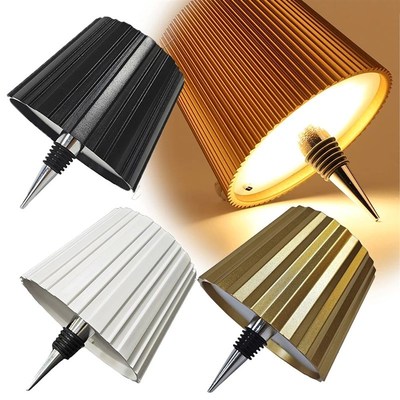 Wine Bottle LED Wireless Table Lamp 2000mAh 3 Colors Dimmabl