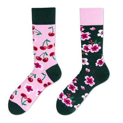 Funny AB Socks For Men Crazy Color Christmas socks