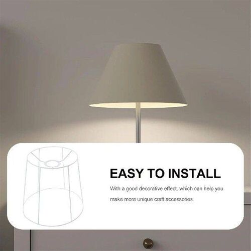E27 Lampshade 18 Wire Lamp Shade 25cm Diameter 23cm Height