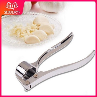 Stainless Steel Garlic Hand Press Crusher Ginger Squeezer Ma