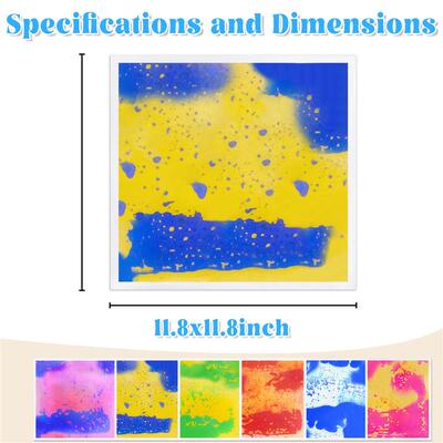 Sensory Mat Liquid for Toddlers: Texture Floor Tiles Sensory