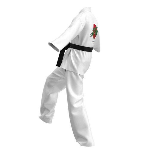 Karate Kids KOF Cobra Kai Cosplay Costume Kid Adult Black Wh