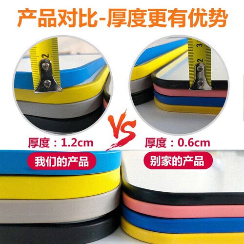 Desktop small whiteboard office work memo board note board