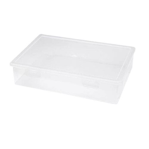 A4 Document Organizer and Dust-proof Storage Box for Importa