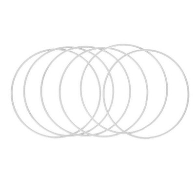 6 Pcs Dream Catcher Hoop Metal Hoops for Crafts Macrame