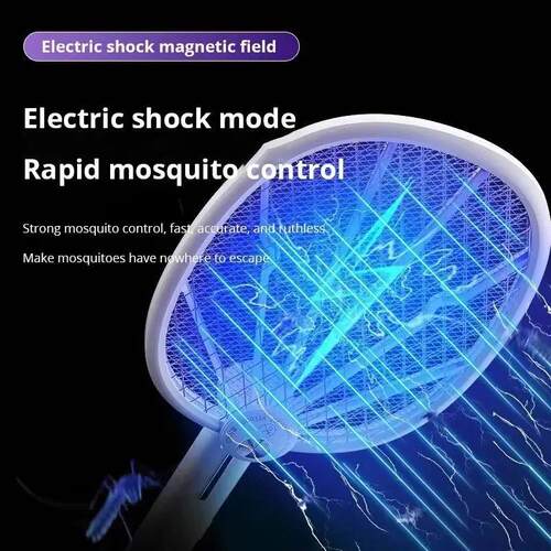 New Foldable Electric Mosquito Killer Fly Swatter Trap USB R