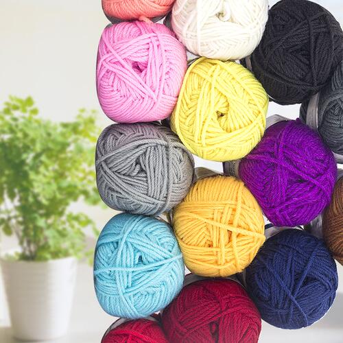 Acrylic yarn middle and thick thread hook slippers wool  1n