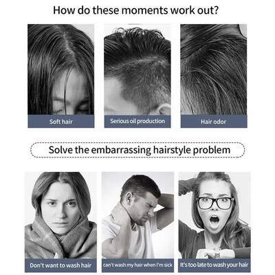 Fluffy Hair Powder Mattifying Powder For Increased Hair Vol