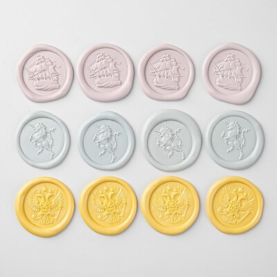 100 PCs Seal Stamp Wax Literary Invitation Wedding Birthday