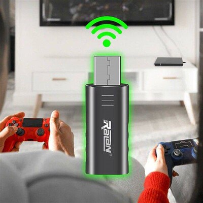 Controller PC Wireless Adapter USB Receiver BT 5.3 Gamepad
