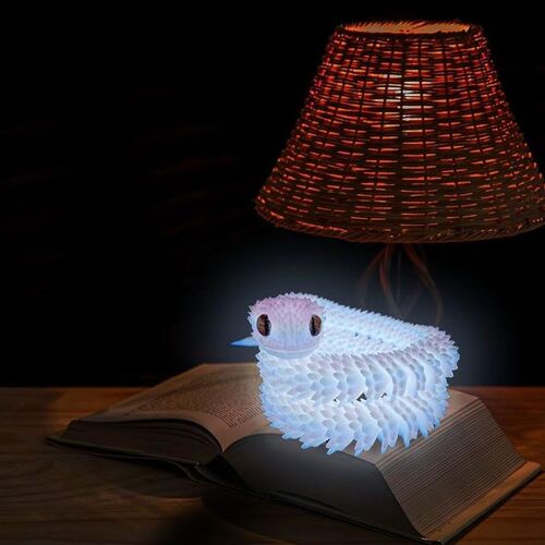 24in 3D Printed Snake Toys, Flexible 3D Printed Animal ADHD