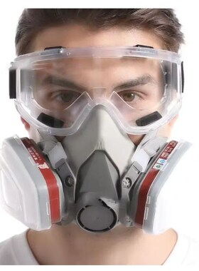 Original 6200 Respirator Reusable Half Face Cover Gas Mask C