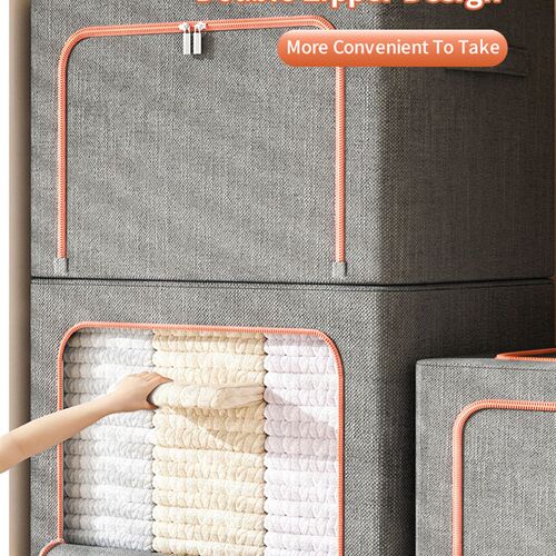 Joybos Foldable Fabric Storage Organizer Large Capacity Home