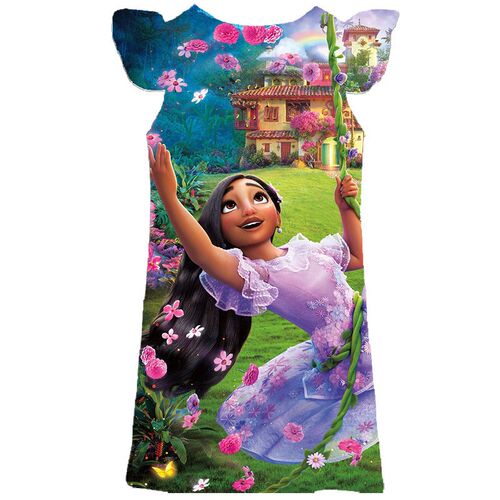 Encanto Isabela Mirabel Princess Dress Cosplay Girls Party V