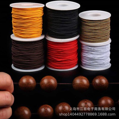 Hand string rope elastic thread text play Buddha bead rope h