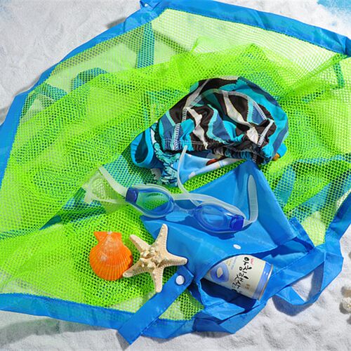 Hot Mom Baby Beach Bags Big Size Women Kids Mesh Bag Messeng