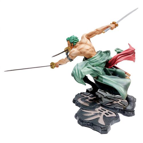 18CM One Piece Luffy Figure Roronoa Zoro Three-Blade Sa-Maxi