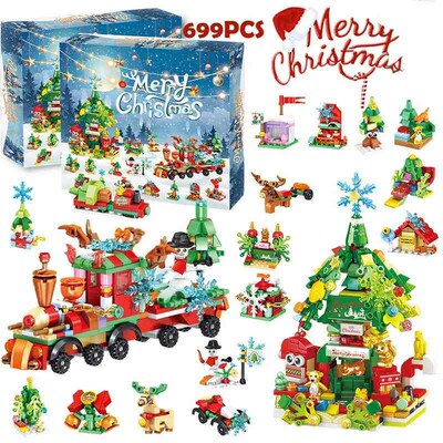 2026 Christmas Advent Calendar Gift Box Christmas Tree Train