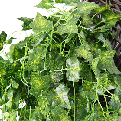 Artificial Plant Vines Wall Hanging Rattan Leaves Branches O