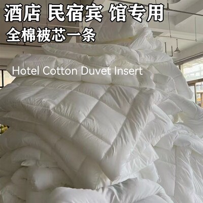 Hotel Cotton Duvet Insert Quilt Inner Comforter Core Double