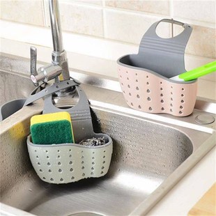 Sink Shelf Soap Sponge Drain rack Kitchen Organizer Holder