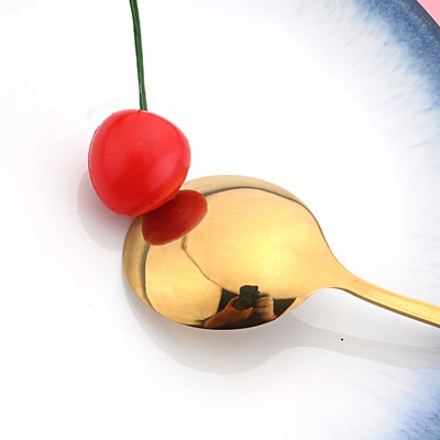 Dinnerware Black Gold Stainless Steel Cutlery Set Flatware D