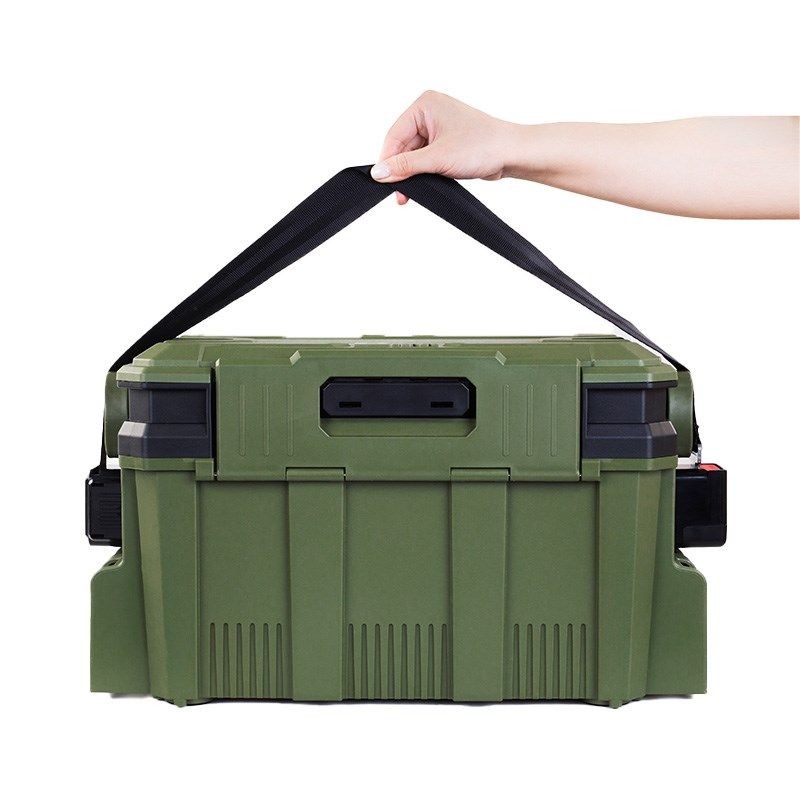 本塑钓箱背带卡扣伸缩加厚背带钓鱼箱配件肩带渔具用品