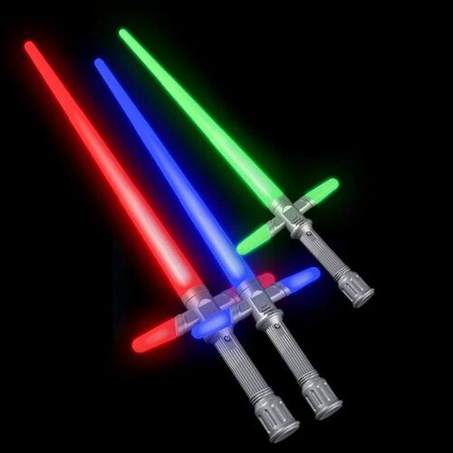 Hot Selling Light saber Metal Sword Laser Cosplay Boy Toy Lu