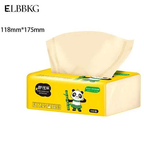 (1 Packs=60pcs) Disposable Nature Bamboo Soft Paper Napkin F