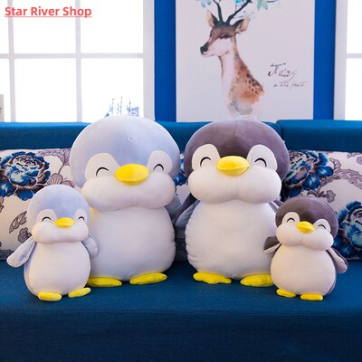 18-50cm Soft Fat Penguin Plush Toys Stuffed Cartoon Animal D
