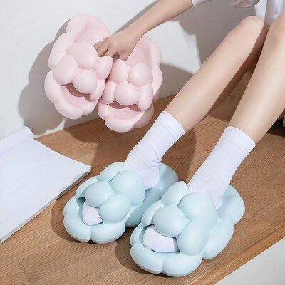 Ladies Platform Slippers Home Fashion Flip Flops Summer Shoe