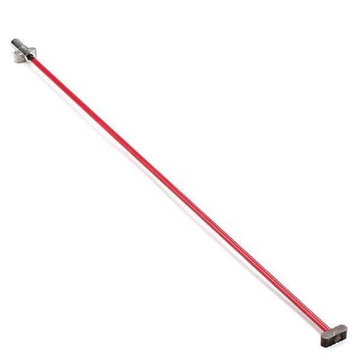 1 Piece Adjustment Two-Course Type Steel Truss Rod Red