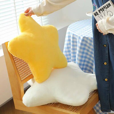 Decorative Little Star Throwing Pillow Super Soft and Cute P