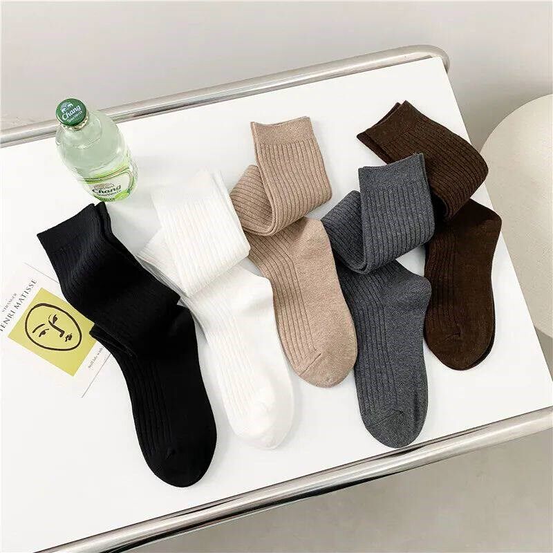 New Womens Stockings Spring rends Casual Preppy Style Knee
