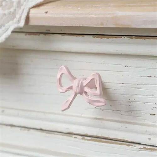 French Cabinet Door Handle Drawer Wardrobe Glass Door Pink