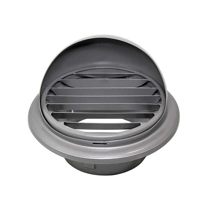 新风油烟机外墙通风出风排风口不锈钢风帽挡雨防风罩防虫排烟气口