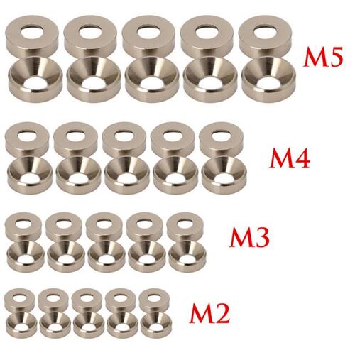 New Aluminum Alloy M2/M3/M4/M5 Anodized Countersunk Head Bo