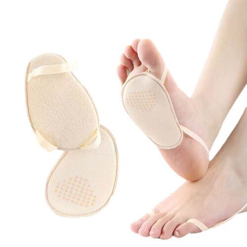 Half-size cushion for womens forefoot, high heel pain preve