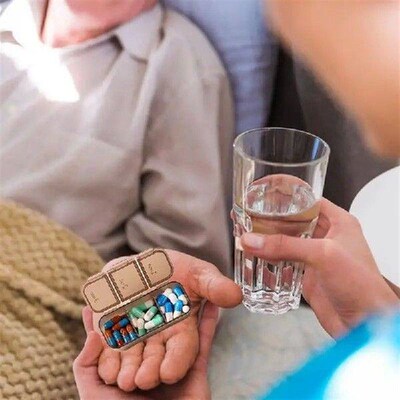 7 Days Weekly Pillbox Tablet Holder Medicine Storage Case