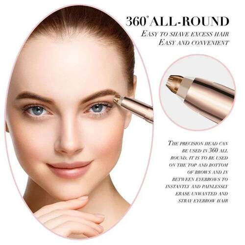 Electric Eyebrow Trimmer Security Hair Removal Eye Brow Epil