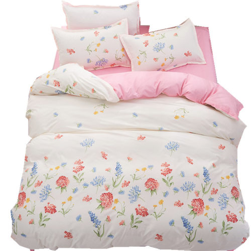 Bed sheet quilt cover spring and summer home textile four