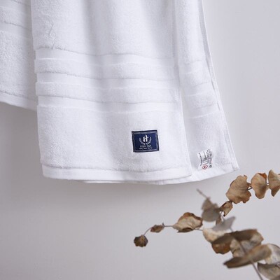 Luxury Hotel White Bath Towel Set Large Thick Towels 浴巾3件