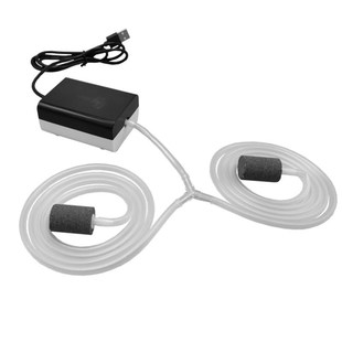 Portable Mini USB Aquarium Fish Tank Oxygen Air Pump Mute En