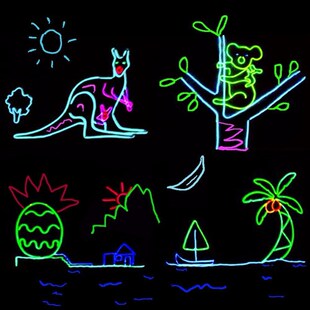 Glow Wire Neon Cable Christmas LED Party Costum DIY Dance