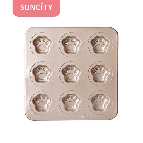 Cake Mold Baby Creative Cat Claw 9-hole Steamed Cake Mold