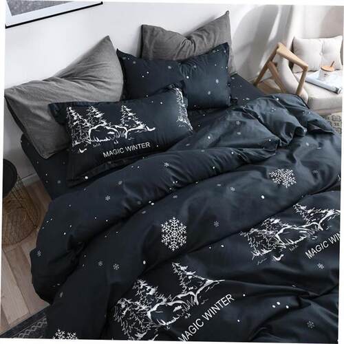 Quilt Bedsheet Bedcovers Duvet Sheets Bed Set Bedding Cover
